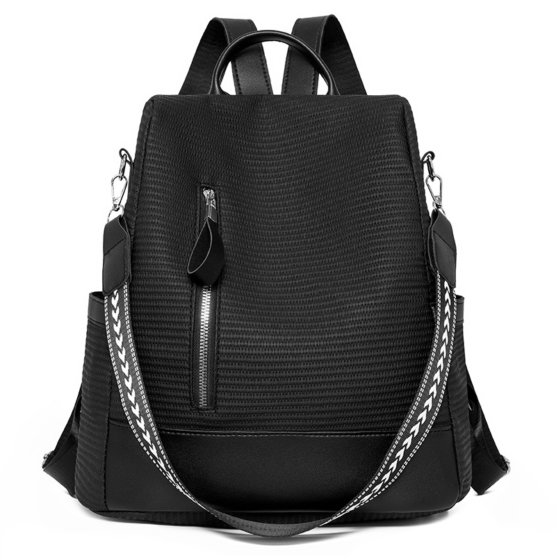 Mochila de alta gama para mujer, mochila ligera informal de tela Oxford de gran capacidad, mochila para ir al trabajo, bolso de mujer 2024