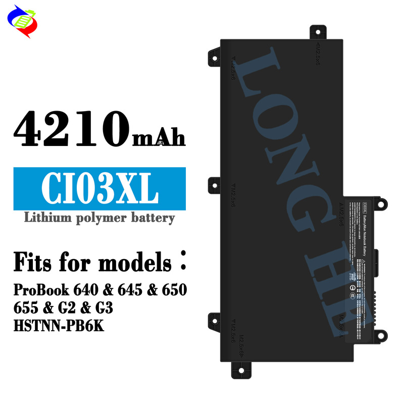 For HP ProBook 640/645/650/655 G2/G3 durable laptop battery CI03XL