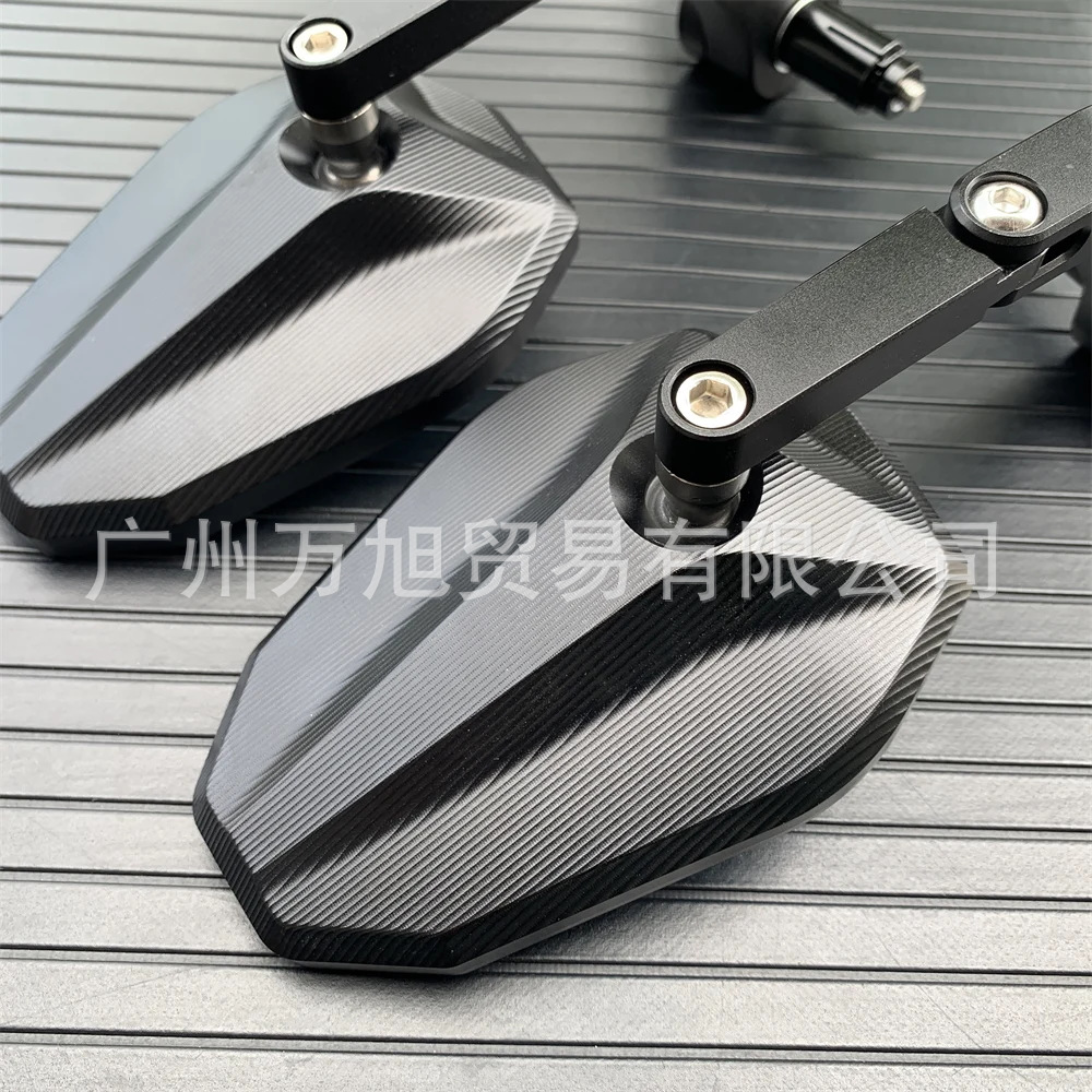 Universal 22mm Motorcycle Handlebar Mirror Cnc Rearview Mirror Handlebar End Mirror