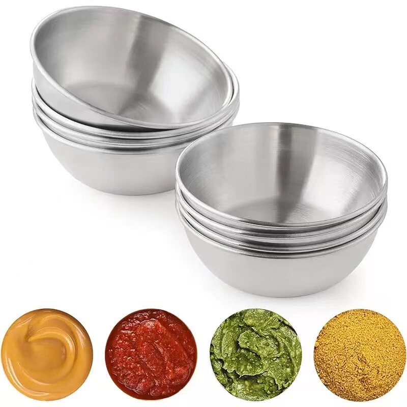 Amazon Stainless Steel Seasoning Bowl Round Household Kitchen Seasoning Bowl Mini Small Bowl Soy Sauce Container Dipping Dish Amazon Stainless Steel Seasoning Bowl Round Household Kitchen Seasoning Bowl Mini Small Bowl Soy Sauce Container Dipping Dish