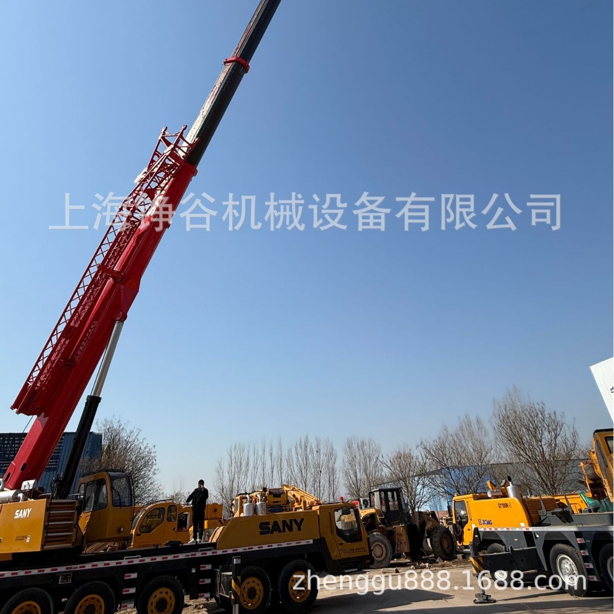 三一STC1000汽车起重机吊车 三一100吨汽车吊 SANY CRANE