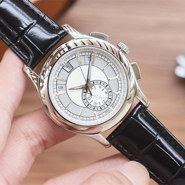 Реплика Nautilus Series 5905R Series Moon Phase Многофункциональные автоматические механические часы Деловые мужские часы Оптовая продажа Прямая поставка.