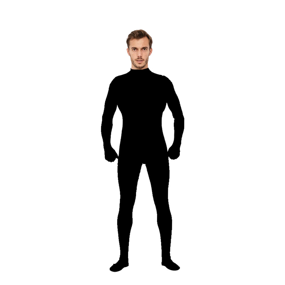 Body de 5 piezas de color sólido, estilo zentai, para danza y espectáculos, éxito de ventas transfronterizo.