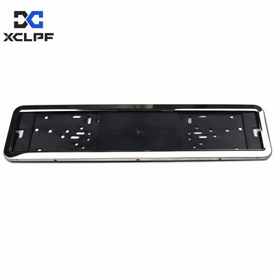 License plate holder/license plate holder stainless steel jet black license plate