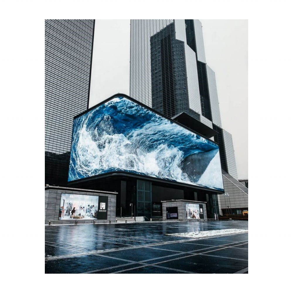 P4.81室外室内全彩柔性4K LED高清显示屏室内广告LED显示