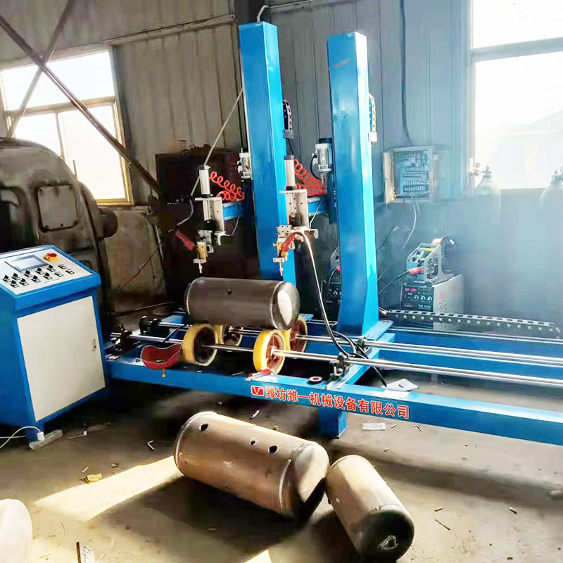 新上汽车储气罐  LNG罐环缝焊接机桶类环直一体环缝自动焊