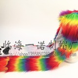 Мультяшная бархатная шапка, шарф, бархатные перчатки, европейский стиль