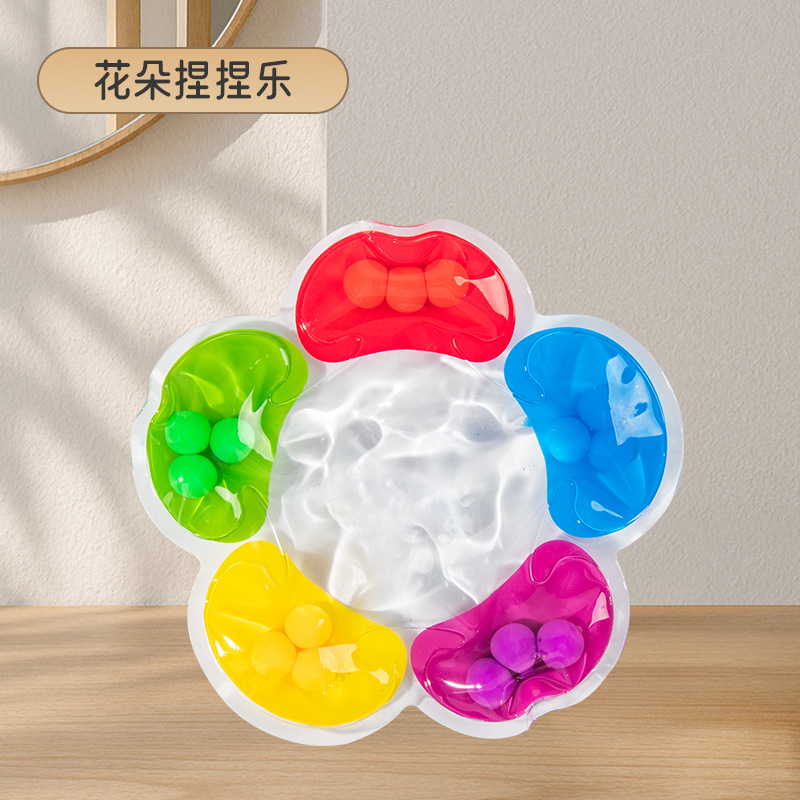 Puzzle infantil descompresión educación temprana juguetes de entrenamiento de color clasificación transfronteriza amazon mismo dedo de niño