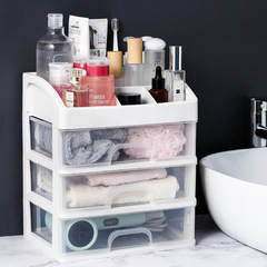 Dust-proof cosmetic box desktop storage box drawer-type storage rack student organizing storage box cosmetic storage box