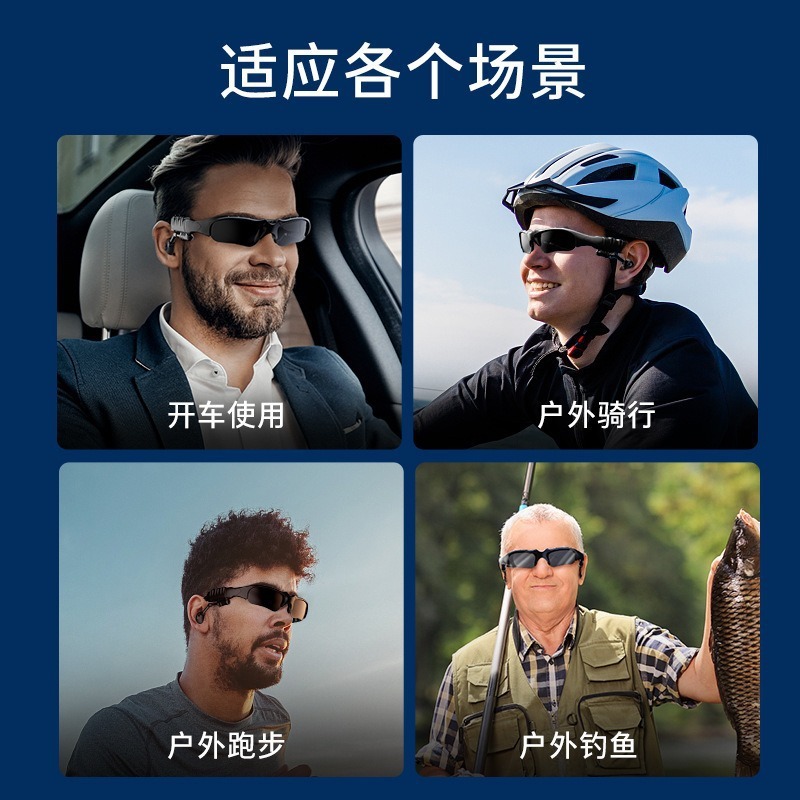 国境を越えた人気の Bluetooth メガネ ヘッドセット ワイヤレス ヘッドセット スマート コンサルティング メガネ ワンピース卸売ソース工場|undefined