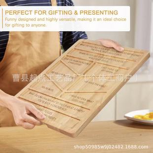 Household Square Compartment Solid Wood Tray Creative Simple Wooden Biscuit Tray Living Room Wooden Cheese Snack Tray