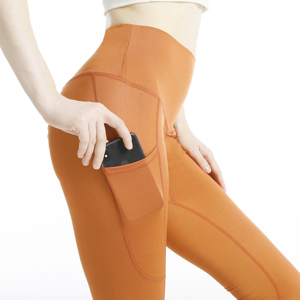 pantalones de yoga de fitness de alta elasticidad ajustados de cintura alta para levantar la cadera nihaostyles ropa al por mayor NSOUX85027