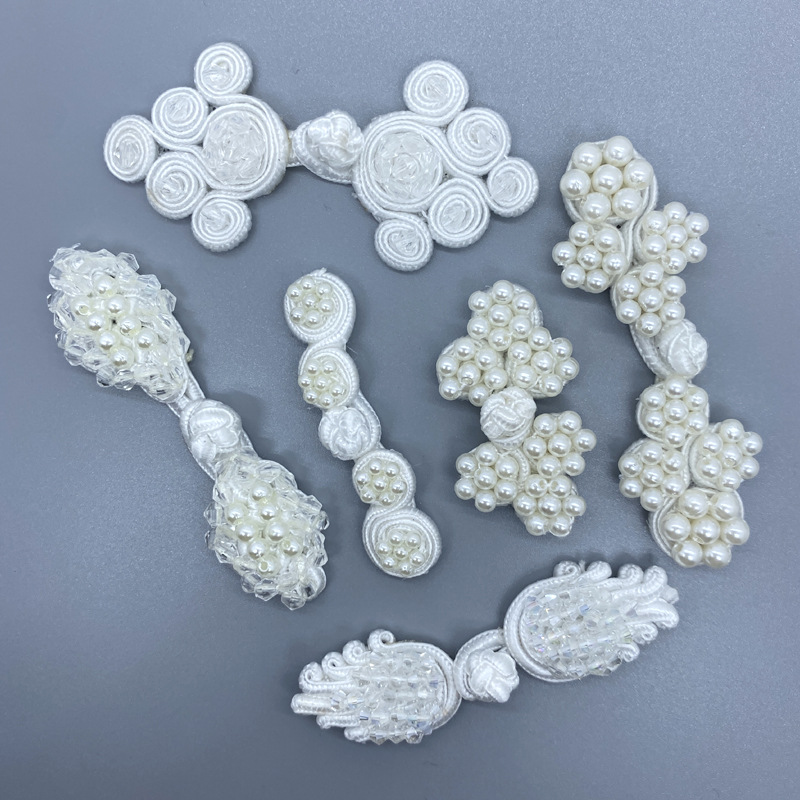 妙艺diy152A 盘扣饰品订珠外套毛衣牛仔裤泡珠新款订珠盘扣批发