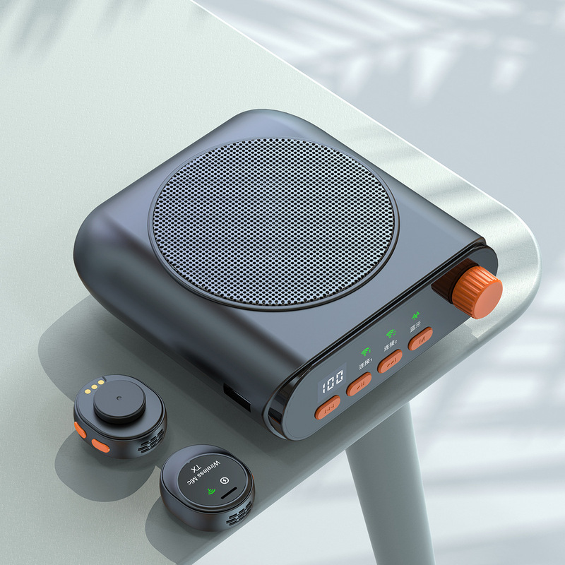 工場の新しいプライベートモデル J98 ラベリアマイク Little Bee アンプワイヤレス Bluetooth 教師講義スピーカー|undefined