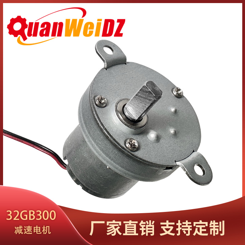 JS30金属齿轮减速电机 家用电器 锁具自动售货机大扭力马达不蹦齿