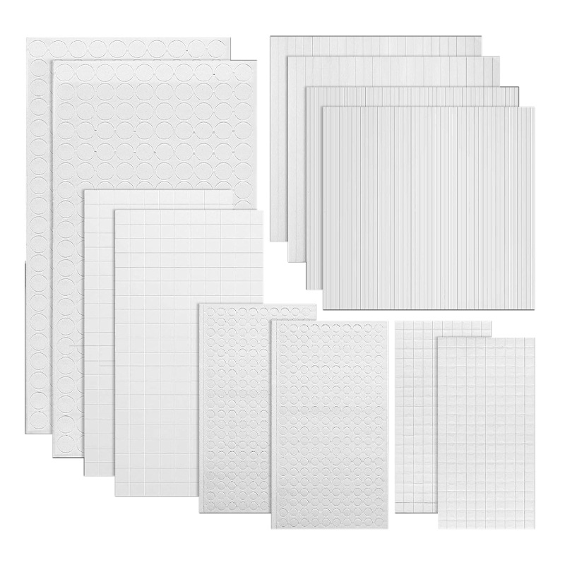 強力な eva フォーム両面テープ白ハニカムクリエイティブ diy フォーム粘着ステッカーハンドブックカード高粘度両面テープ