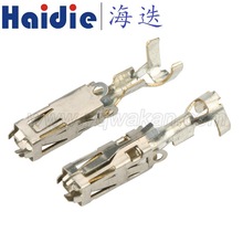 DJ221F-2.5B 镀锡接线铜端子 汽车连接器接插件 黄铜插片插簧插针