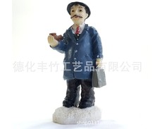 树脂人物泥人人偶蜡像泥塑手办真人公仔创意礼物人物摆件雕像