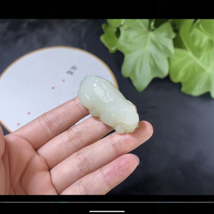Jin Yu Tang Lucky Pixiu Exquisite Xinjiang Hetian Jade Exquisite Workmanship with Authority Certificate Exquisite Gift Box