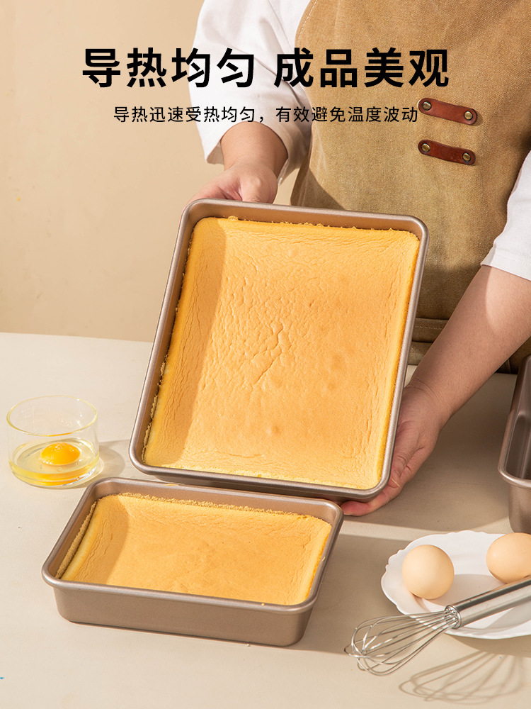 베이커웨어 오븐 사용 고대 초기 케이크 롤 금형 가정용 베이킹 도구 비 스틱 직사각형 눈송이 크리스프 특수 트레이