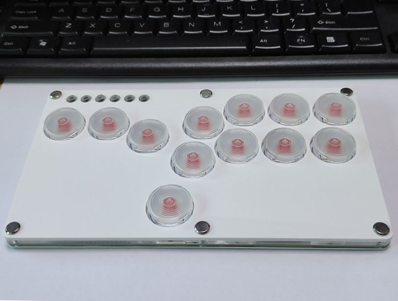 Botianyuan SKY2040 lucha teclado Steam Street Fighter 6Hitbox Raspberry Pi eje mecánico botón PS4 juego