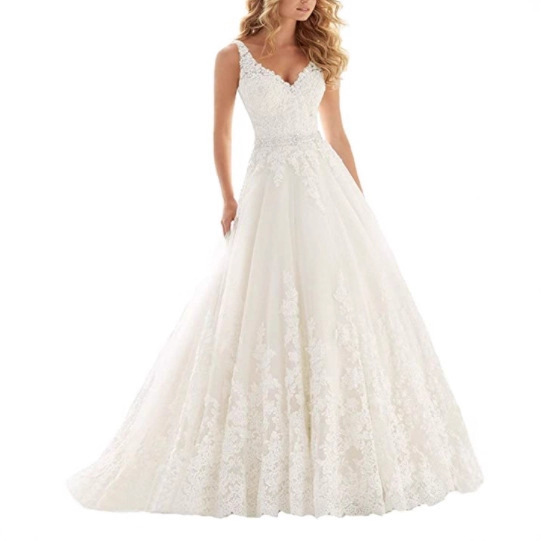 2026 New Model Bridal Wedding Dress for Foreign Trade, European and American Style, Maternity Princess Wedding Gown, Plus Size with Train, Wholesale Evening Dress