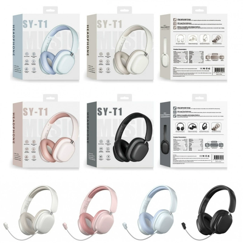 Длинные наушники, T1, bluetooth, оптовая продажа