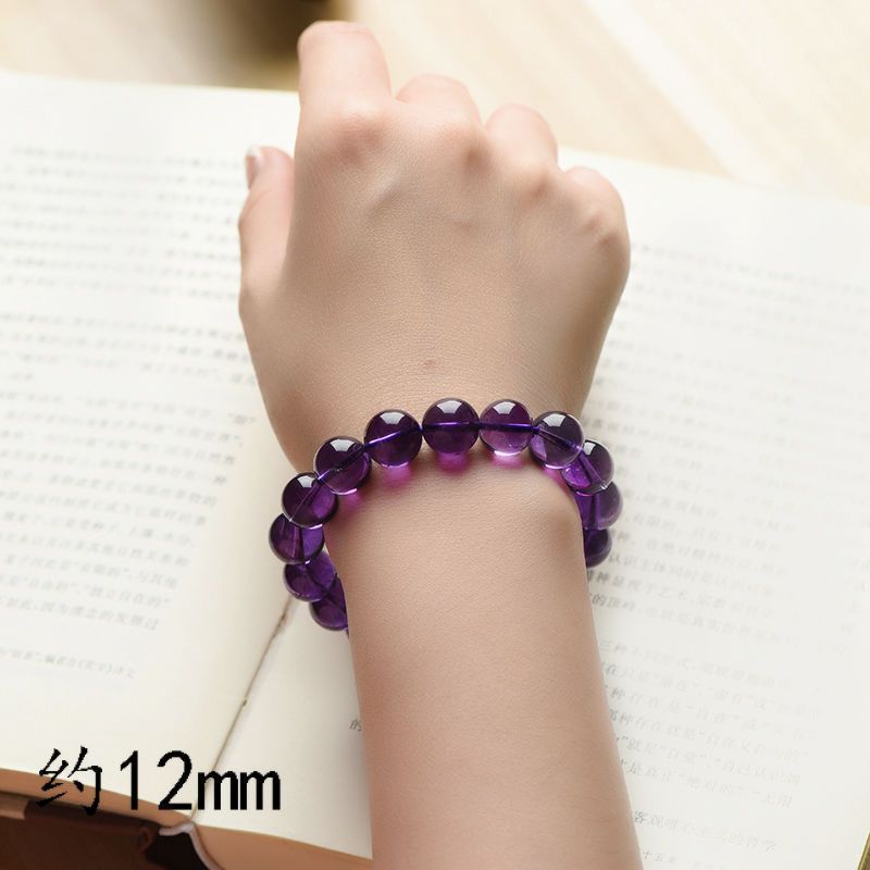 퓨어 퍼플 분위기 있는 여성용 모델 12mm 17개입