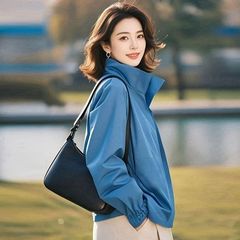 休闲今年百搭外套女超好看2025流行漂亮减龄春秋季高级新款冲锋衣
