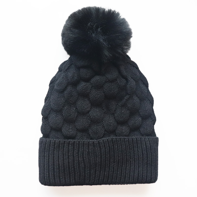 Women's Simple Style Solid Color Crimping Wool Cap display picture 2