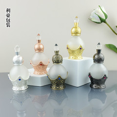 迪拜香精瓶中東阿拉伯精油瓶15ml埃及特色復古玻璃香水瓶批發