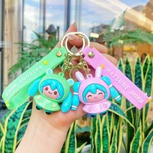 二次元Q版初音未来钥匙扣可爱挂饰初音少女挂件周边摆摊礼品批发