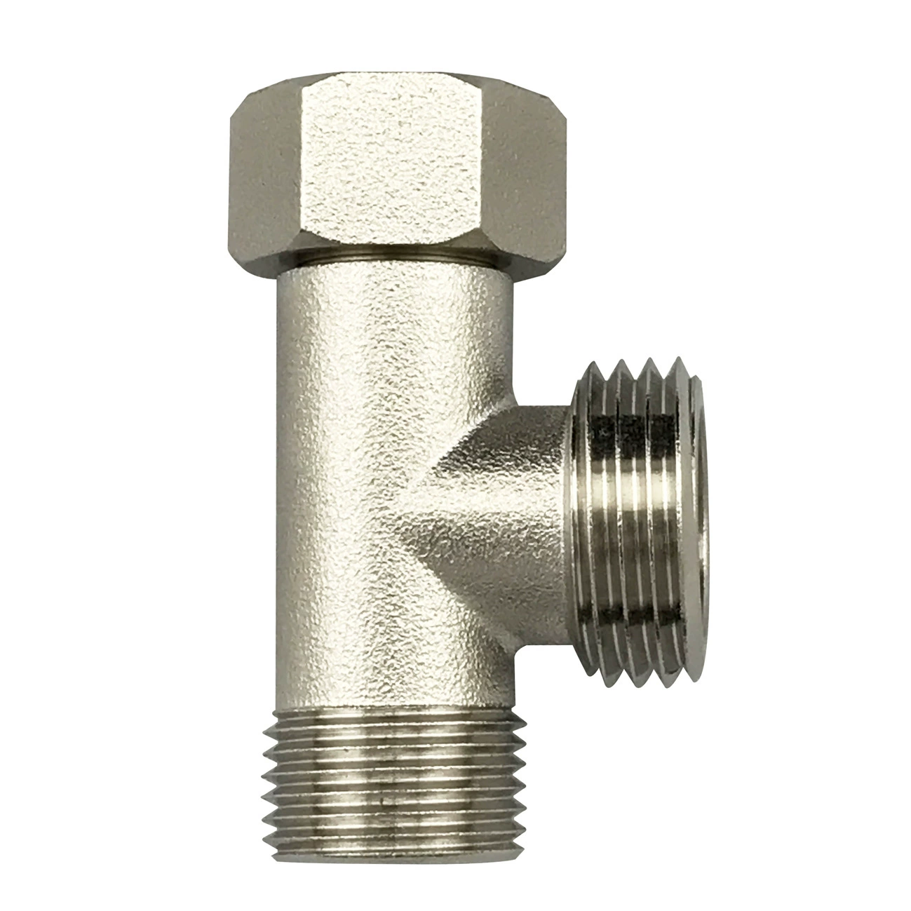 Внешняя торговля, трансграничная латунь, европейский стандарт G-3/8, соединительная тройник, подвижная гайка, соединитель для очистителя воды для унитаза, биде