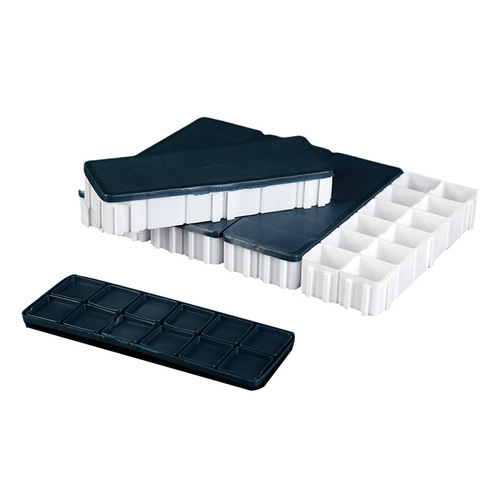10-grid 12-grid color mixing box, color mixing palette, factory supply of art supplies