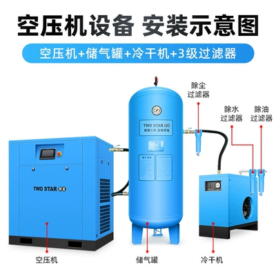Hava kompressorları Compressor Bass Energy-Saving Permanent