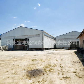 Q235钢构车间工厂价 可按需定制 低成本建造 出口