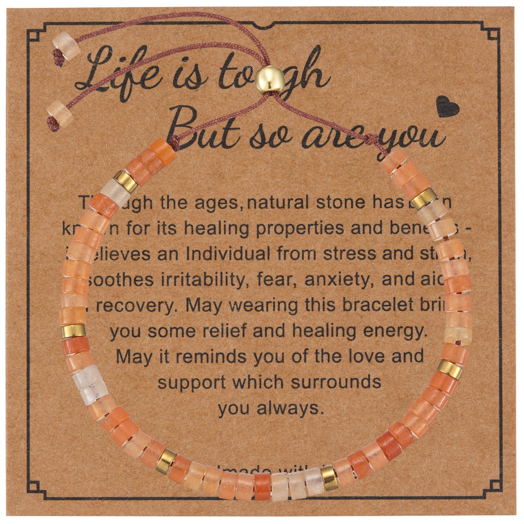 Onyx cards, bracelet
