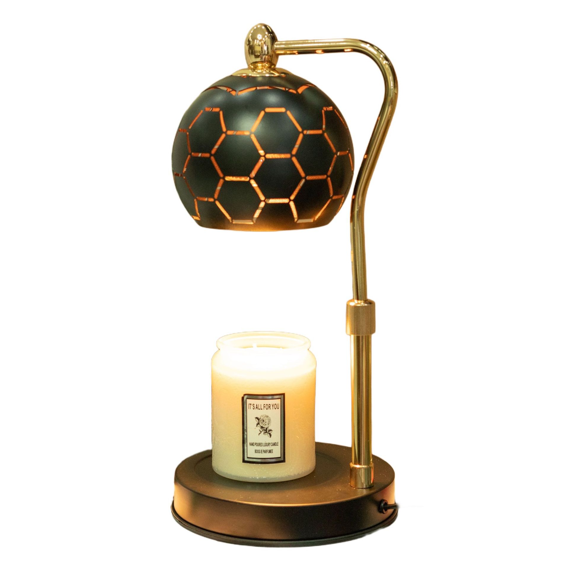 Lámpara de fusión de cera de cristal Americana simple lámpara de aromaterapia fuente de fábrica Amazon Venta caliente libre de humo de seguridad se puede cerrar regularmente