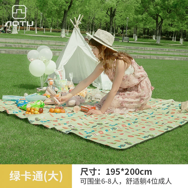 Вогнуто-выпуклый 600D ткань Оксфорд коврик для пикника машинная стирка утолщенный пляжный коврик портативный влагостойкий коврик для пикника AT6244