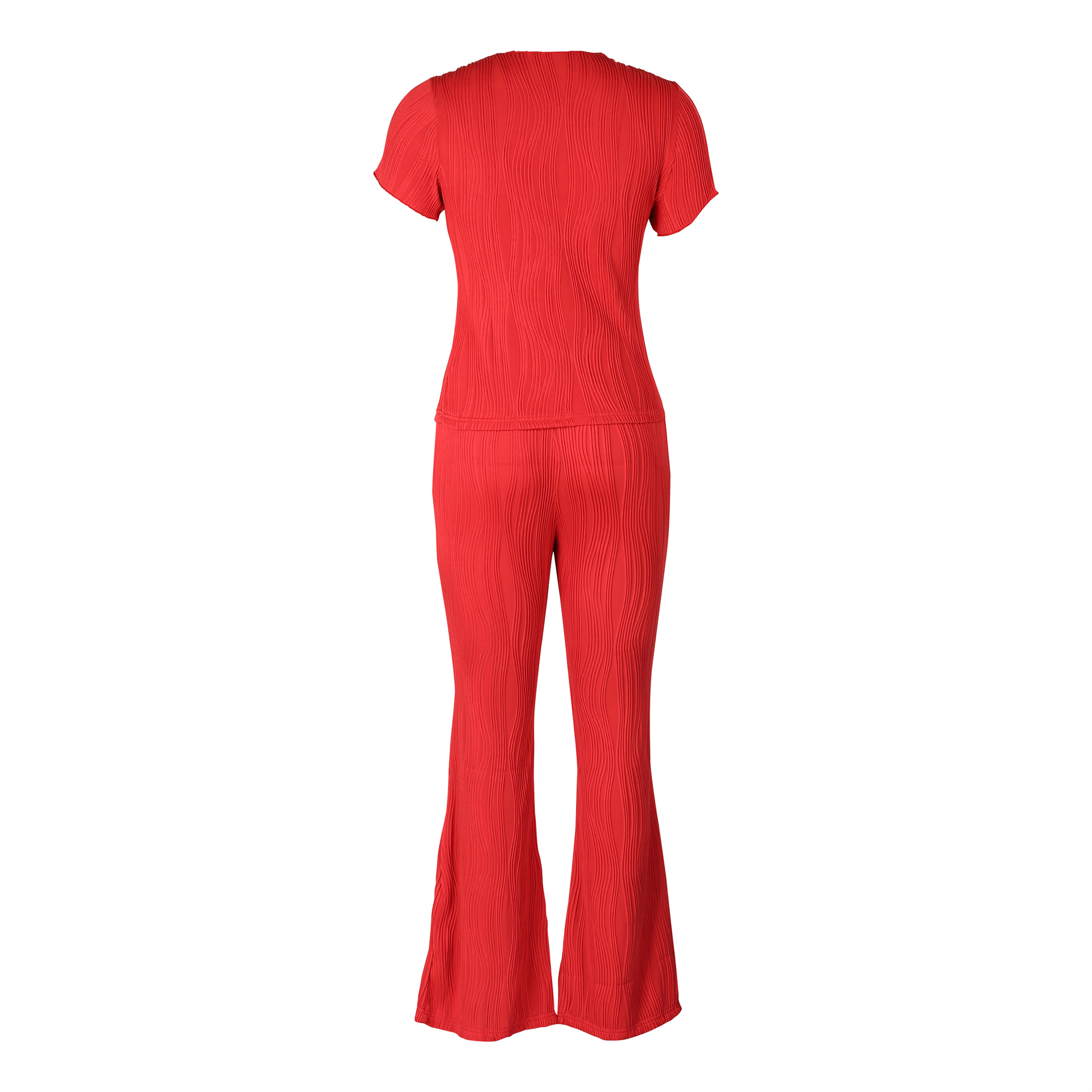 473g Weight Long Sleeve Sleeve Length Spandex, Polyester Fabric Type Pant Co-ord Set Sets Type 2 Pieces Set Quantity Holiday, Daily Occasion Round Neck Neckline Slim Fit Type Solid Color Pattern Summer, Spring Season Women's Gender Elegant, Streetwear Style Holiday Daily Women's Elegant Streetwear Solid Color Spandex Polyester Pant Co-ord Set Pants Sets 50