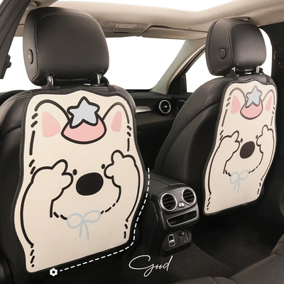 Cartoon Seat Back: Aika Chair back anti-kick pad