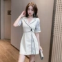 spa修身桑拿气质工作服