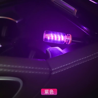 Bedside Car Atmosphere Light Ceramic | Other lights - purple-light