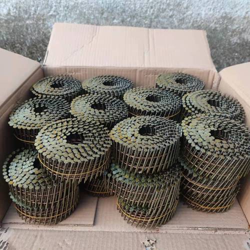 Nailing threaded coil nails polished rod coil nails pallet nails packing box nails horseshoe nails 25 32 38 45 50 57 64