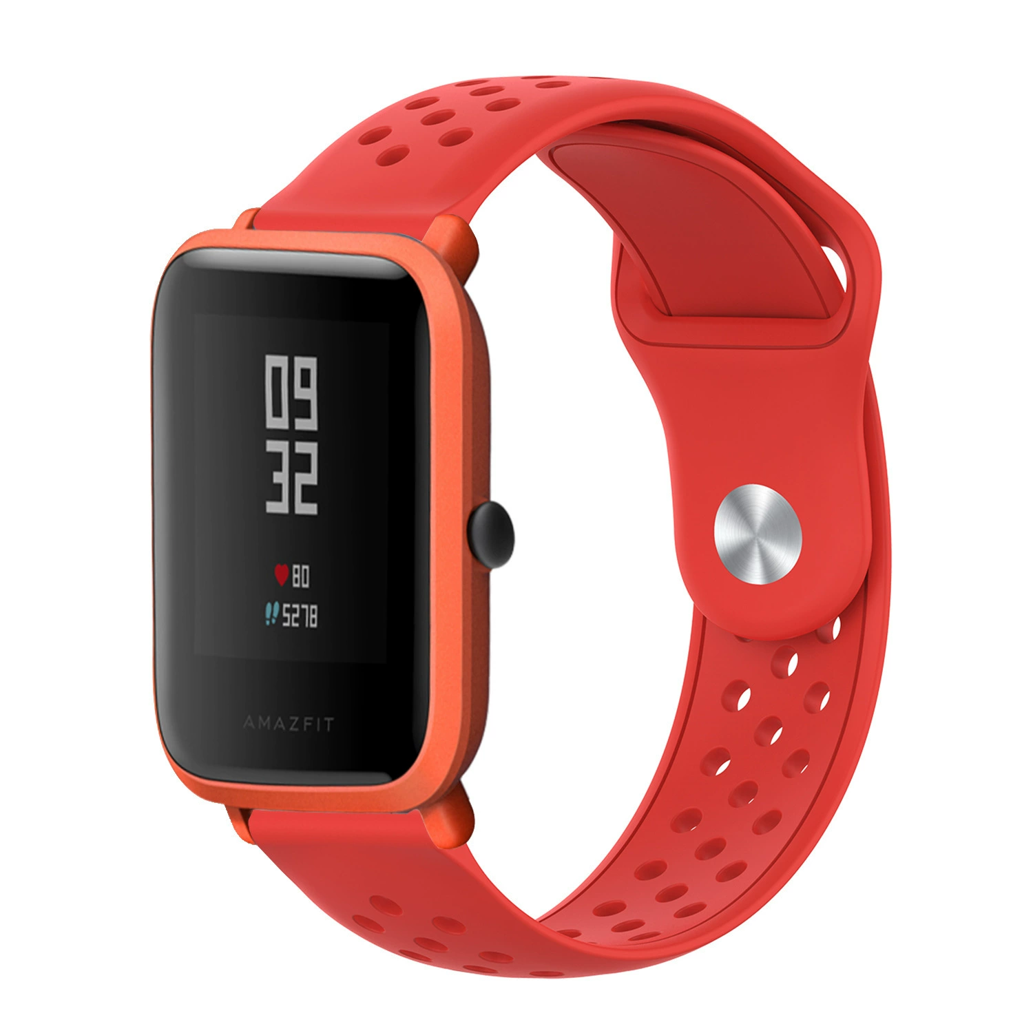 Подходит для Huamei Amazfit Mi Youth BIP A1608 спортивный ремешок 20мм дышащий силиконовый ремешок ремешок