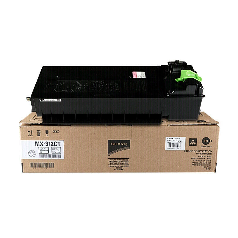 Оригинальный черный тонер SHARP MX-312CT (совместим с MX-M261/311/2628L/26)