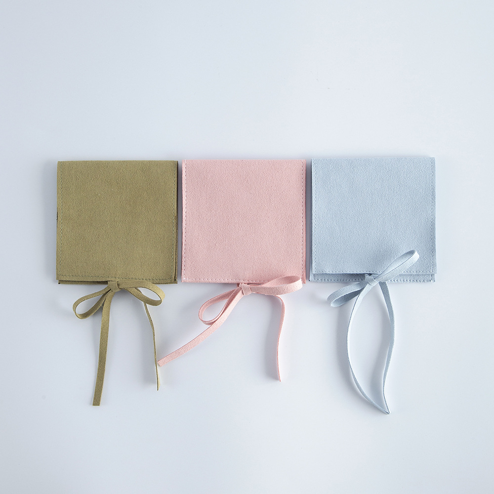 8g Weight Jewelry Packaging Bags Classification 1 Piece Quantity Daily Occasion Solid Color Pattern Simple Style Style 1 Piece Cloth Simple Style Daily Solid Color Jewelry Packaging Bags 3