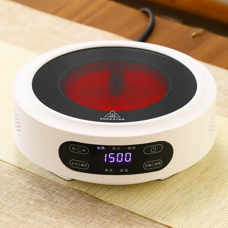 Gomi 1500W Multifunctional Electric Ceramic Stove Small Household Glass Water Boiling Tea Making Tea Maker Mini Electric Stove