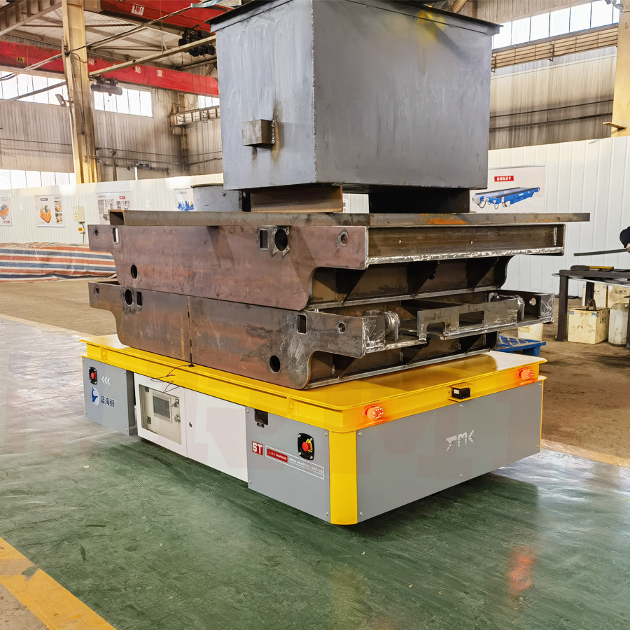 重载无轨电动平板车机械加工转运平车无轨车【睿迈科自有工厂】