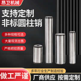 厂家不锈钢销钉圆柱销定位销实心固定销子M1M2M3M4 M5M8加工批发